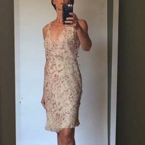 Classic Style Kenneth Cole Silk Wrap Dress